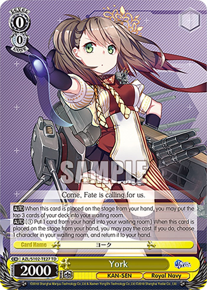 Image of York (AZL/S102-TE27 TD) [Azur Lane]