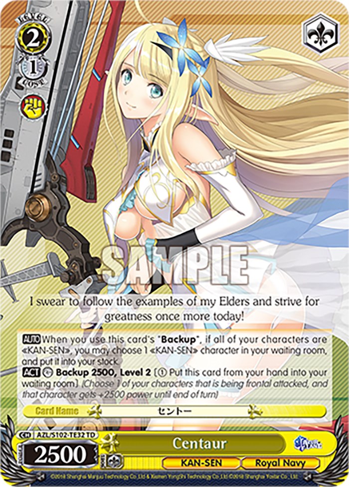 Image of Centaur (AZL/S102-TE32 TD) [Azur Lane]