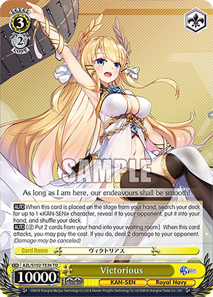 Image of Victorious (AZL/S102-TE36 TD) [Azur Lane]