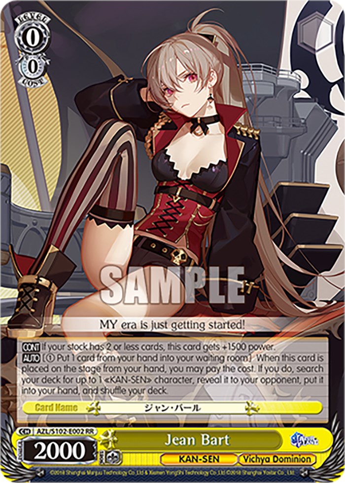 Image of Jean Bart (AZL/S102-E002 RR) [Azur Lane]
