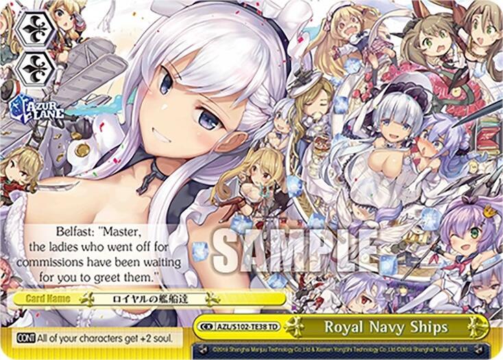 Image of Royal Navy Ships (AZL/S102-TE38 TD) [Azur Lane]