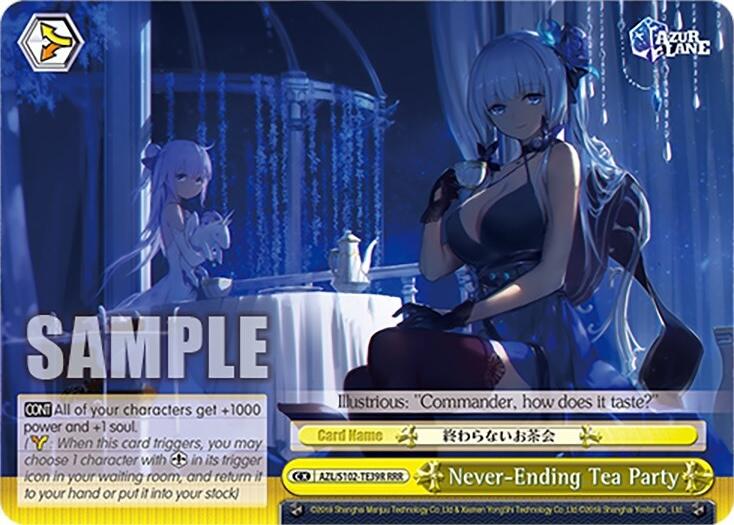 Image of Never-Ending Tea Party (AZL/S102-TE39R RRR) [Azur Lane]