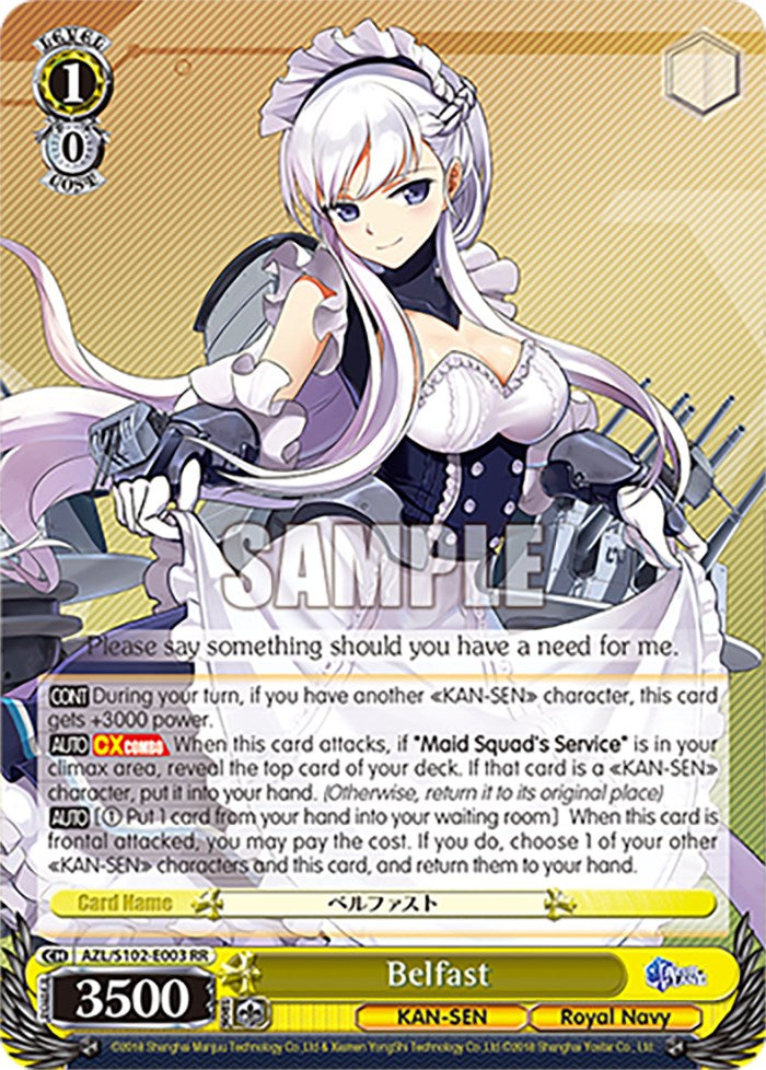 Image of Belfast (AZL/S102-E003 RR) [Azur Lane]