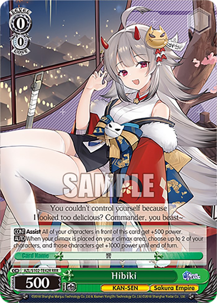 Image of Hibiki (AZL/S102-TE42R RRR) [Azur Lane]