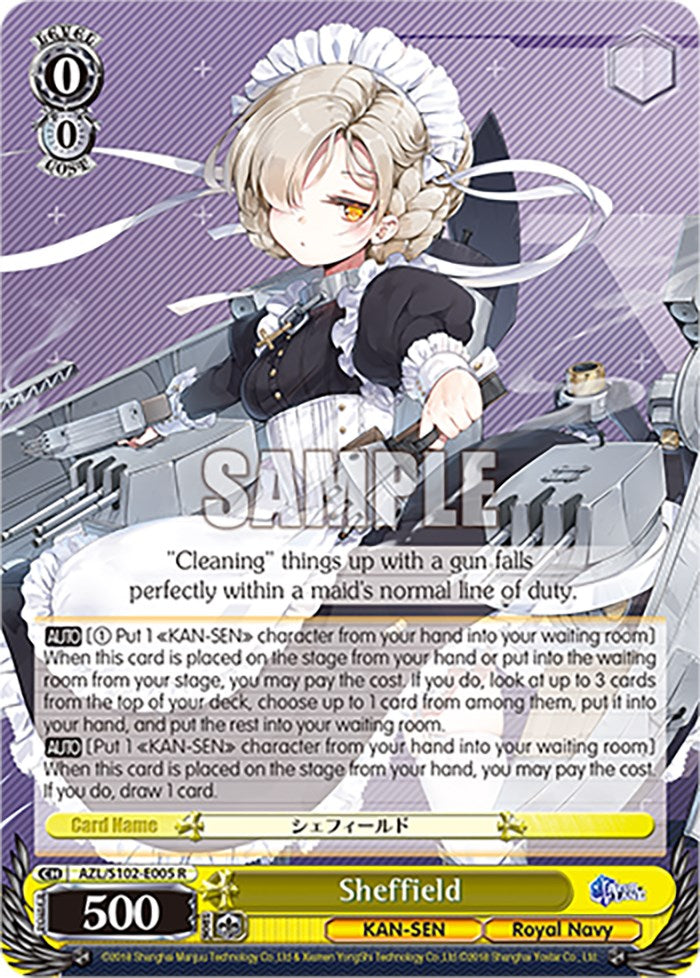 Image of Sheffield (AZL/S102-E005 R) [Azur Lane]