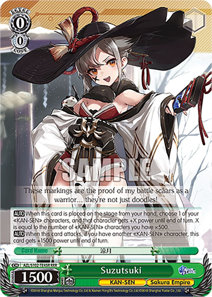 Image of Suzutsuki (AZL/S102-TE45R RRR) [Azur Lane]