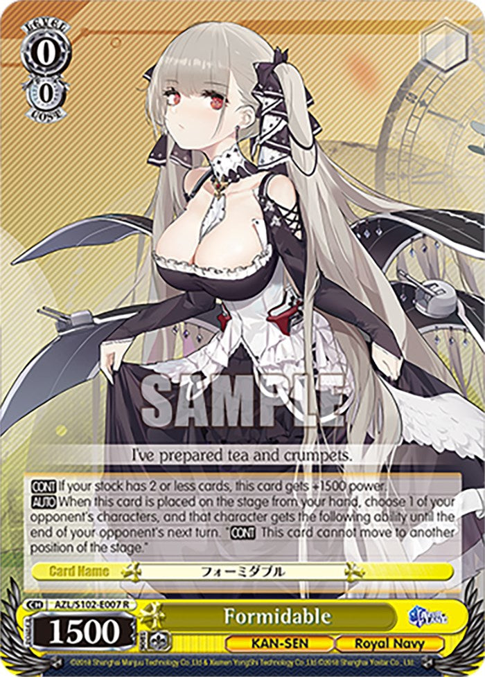 Image of Formidable (AZL/S102-E007 R) [Azur Lane]
