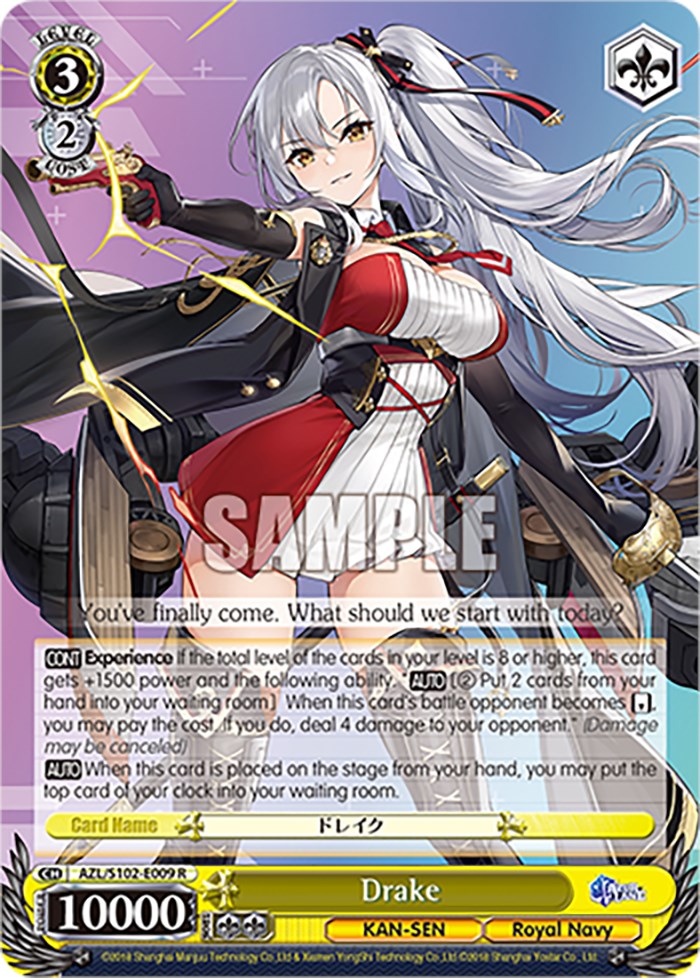 Image of Drake (AZL/S102-E009 R) [Azur Lane]