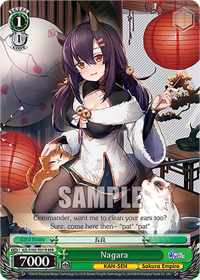Image of Nagara (AZL/S102-TE51R RRR) [Azur Lane]