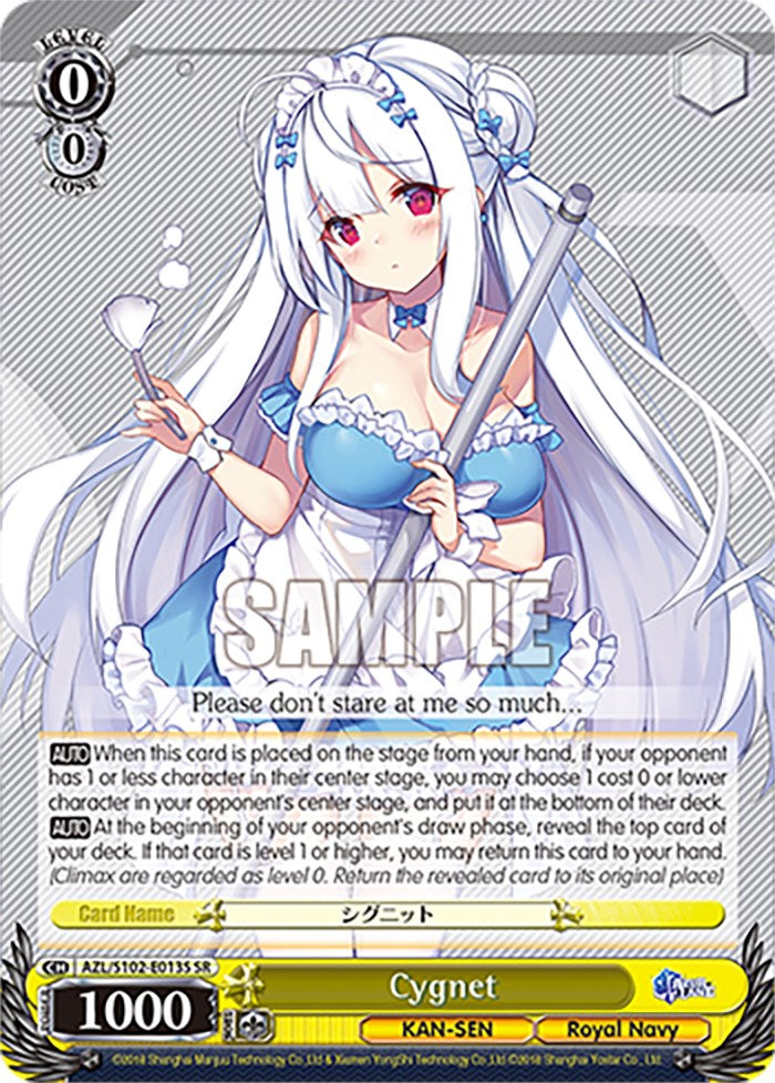Image of Cygnet (AZL/S102-E013S SR) [Azur Lane]