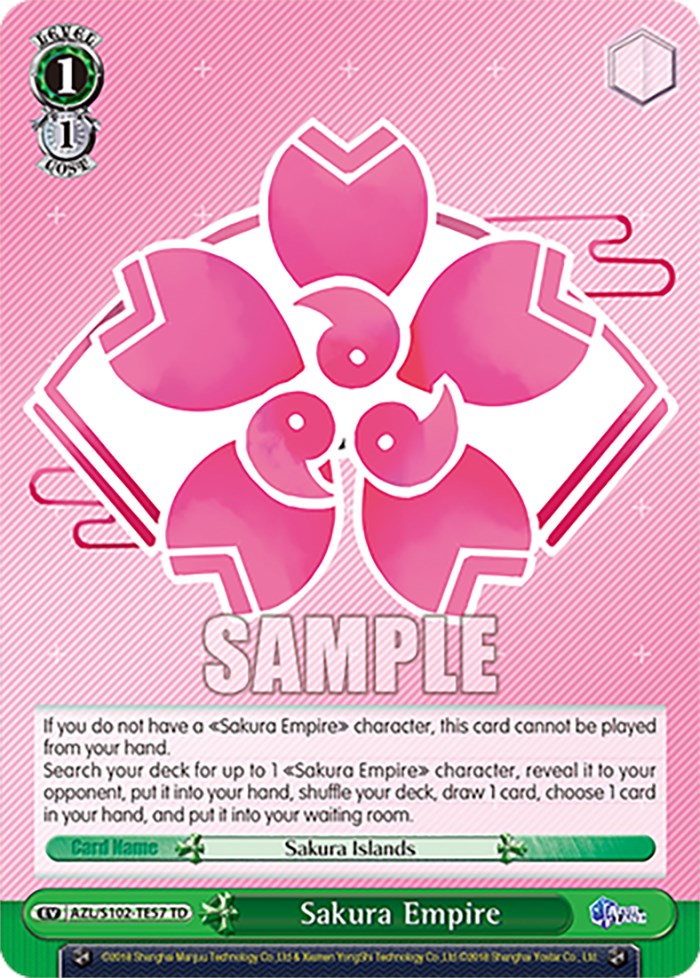 Image of Sakura Empire (AZL/S102-TE57 TD) [Azur Lane]