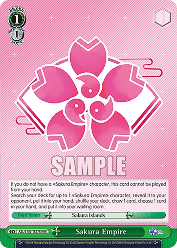 Image of Sakura Empire (AZL/S102-TE57R RRR) [Azur Lane]