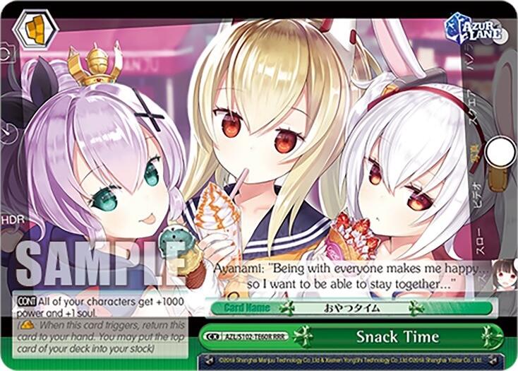 Image of Snack Time (AZL/S102-TE60R RRR) [Azur Lane]