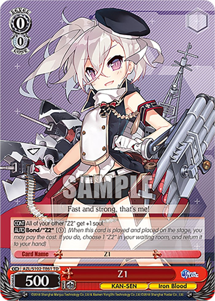 Image of Z1 (AZL/S102-TE61 TD) [Azur Lane]