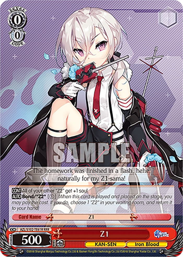 Image of Z1 (AZL/S102-TE61R RRR) [Azur Lane]