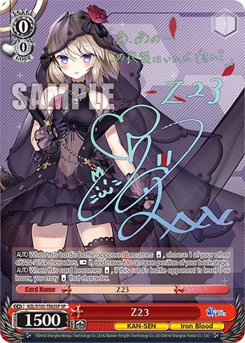 Image of Z23 (AZL/S102-TE63SP SP) [Azur Lane]