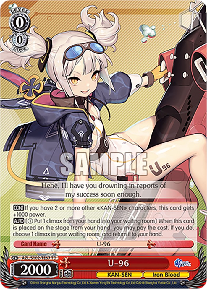 Image of U-96 (AZL/S102-TE67 TD) [Azur Lane]