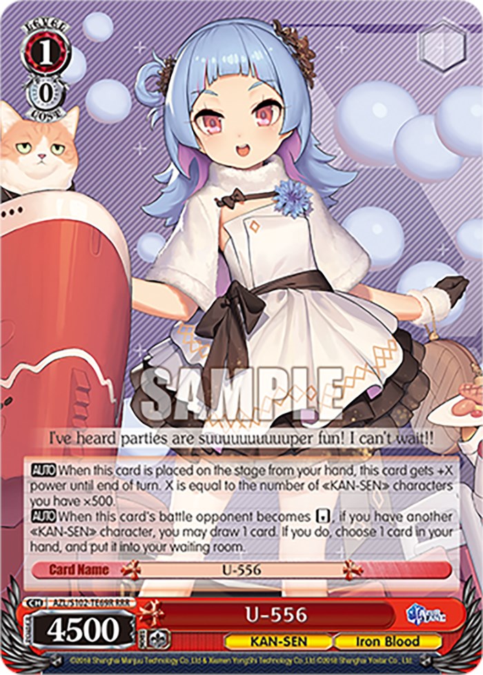Image of U-556 (AZL/S102-TE69R RRR) [Azur Lane]