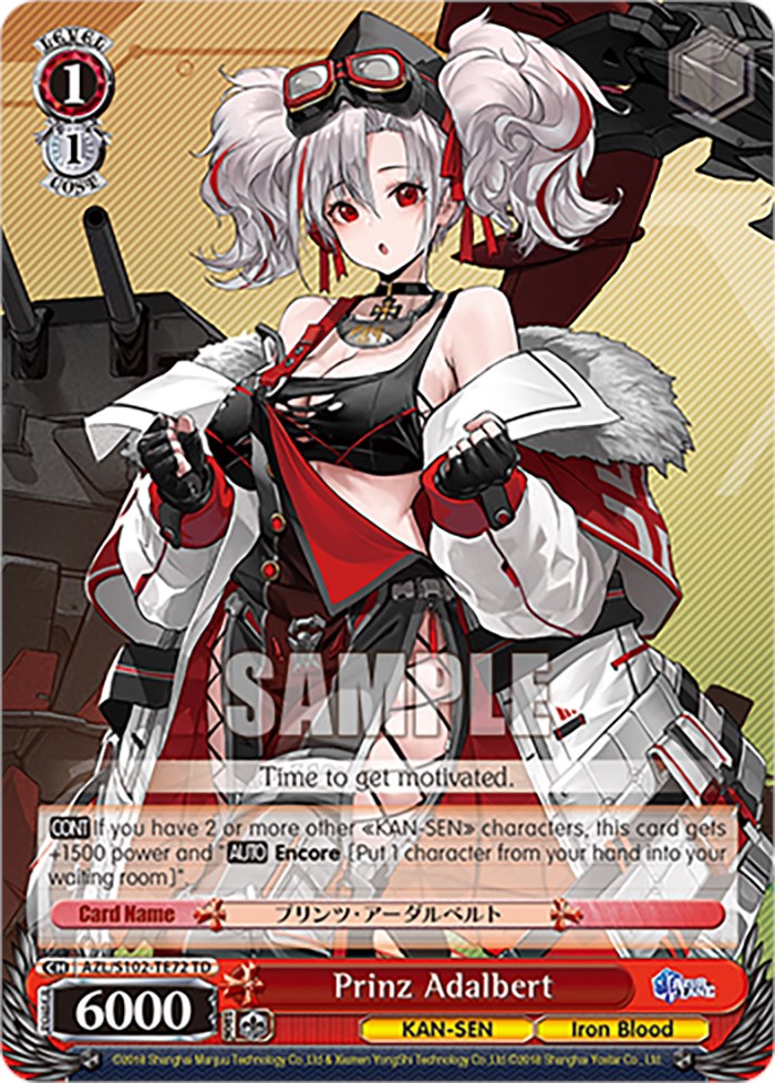 Image of Prinz Adalbert (AZL/S102-TE72 TD) [Azur Lane]