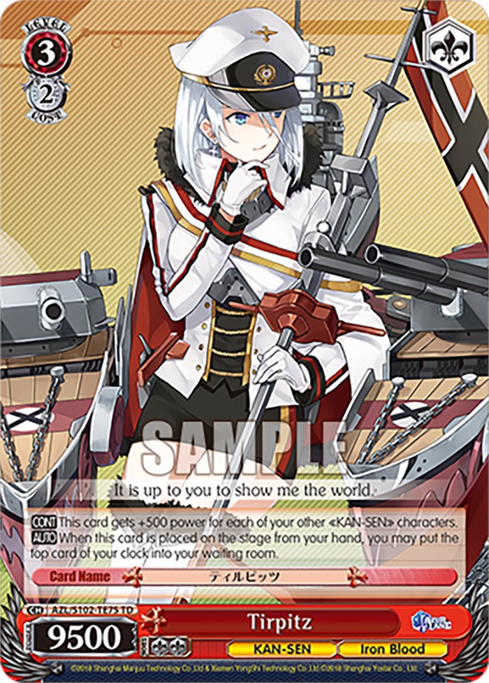 Image of Tirpitz (AZL/S102-TE75 TD) [Azur Lane]