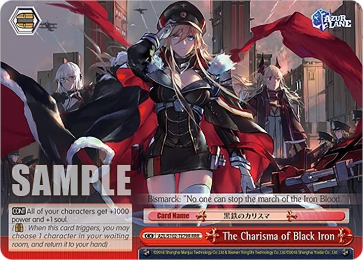 Image of The Charisma of Black Iron (AZL/S102-TE79R RRR) [Azur Lane]