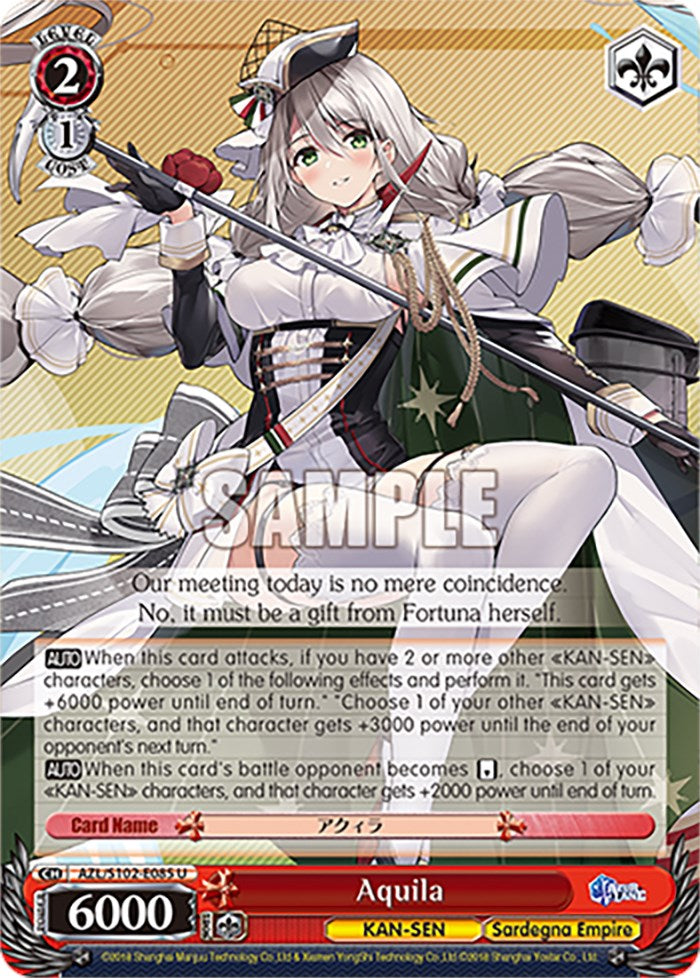 Image of Aquila (AZL/S102-E085 U) [Azur Lane]