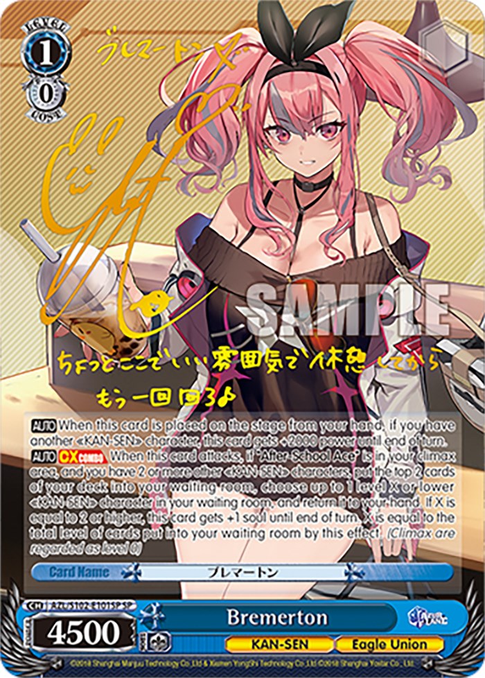 Image of Bremerton (AZL/S102-E101SP SP) [Azur Lane]