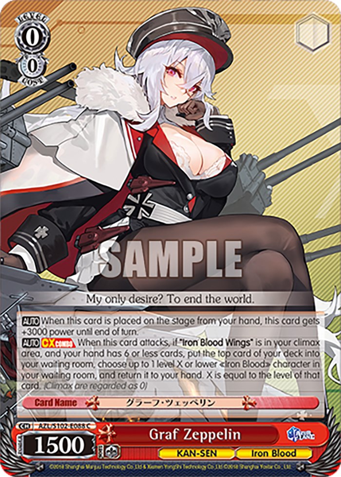 Image of Graf Zeppelin (AZL/S102-E088 C) [Azur Lane]