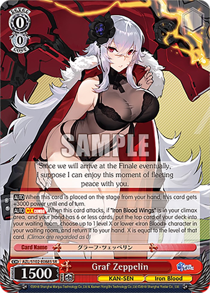 Image of Graf Zeppelin (AZL/S102-E088S SR) [Azur Lane]