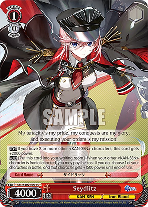 Image of Seydlitz (AZL/S102-E091 C) [Azur Lane]