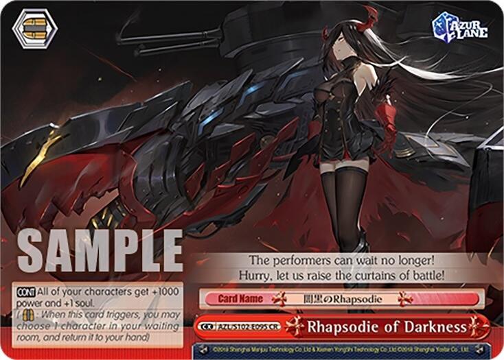 Image of Rhapsodie of Darkness (AZL/S102-E095 CR) [Azur Lane]