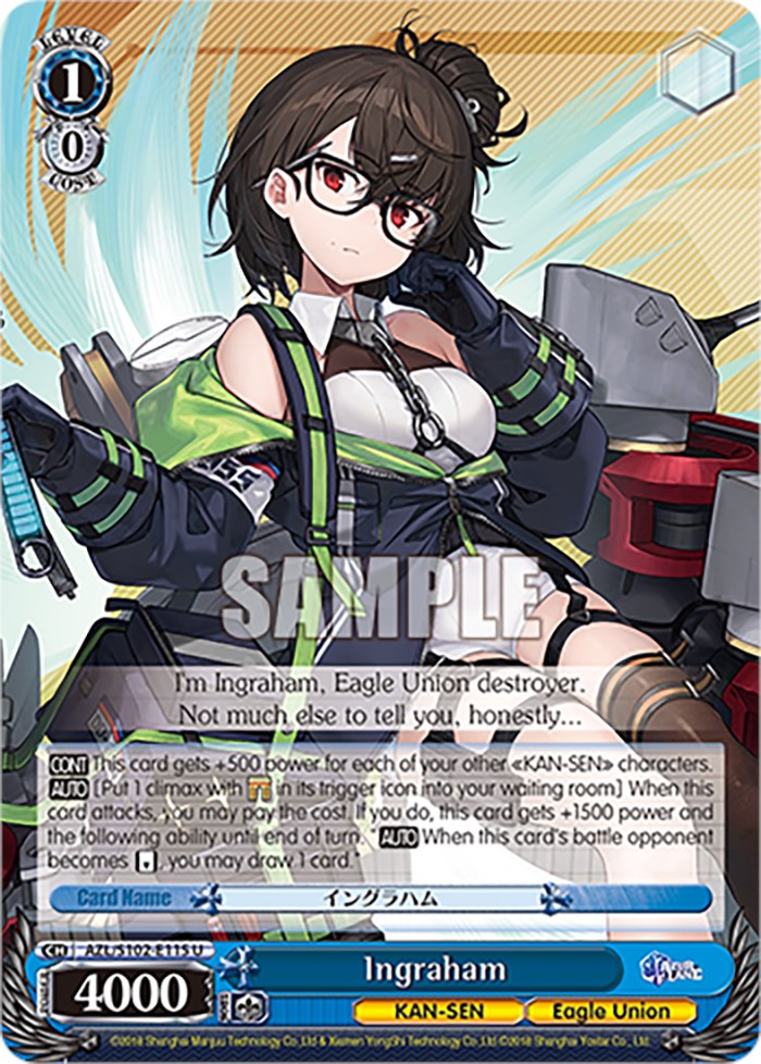 Image of Ingraham (AZL/S102-E115 U) [Azur Lane]