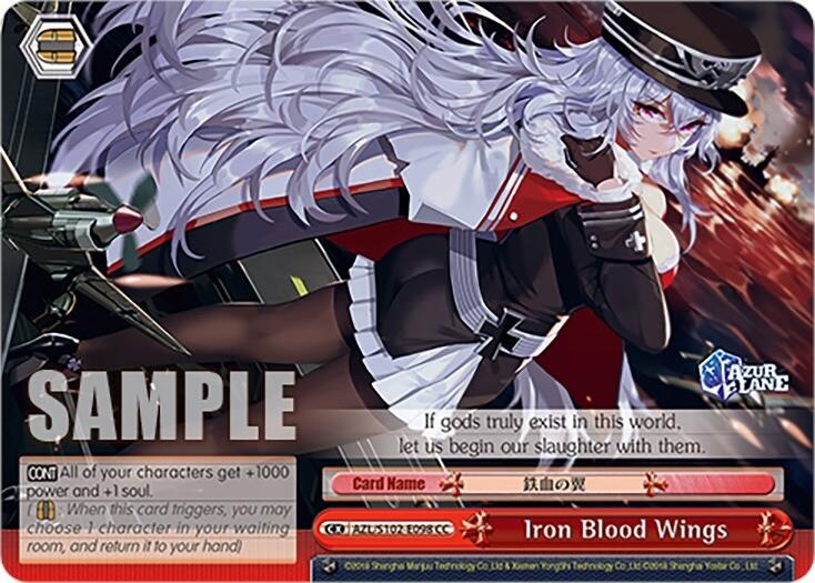 Image of Iron Blood Wings (AZL/S102-E098 CC) [Azur Lane]