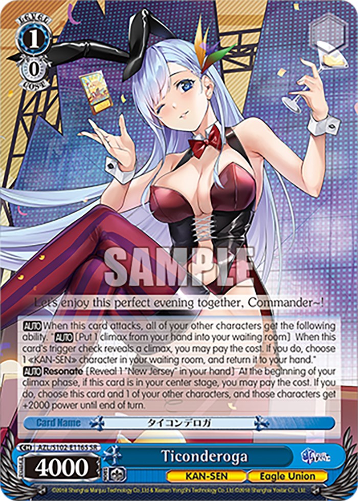Image of Ticonderoga (AZL/S102-E116S SR) [Azur Lane]