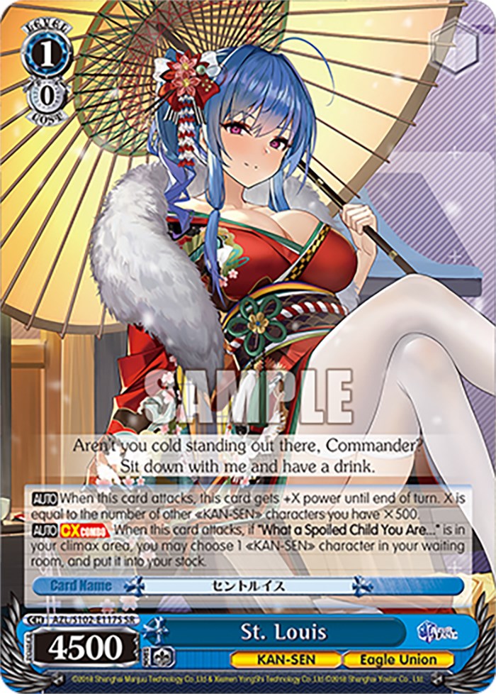 Image of St. Louis (AZL/S102-E117S SR) [Azur Lane]