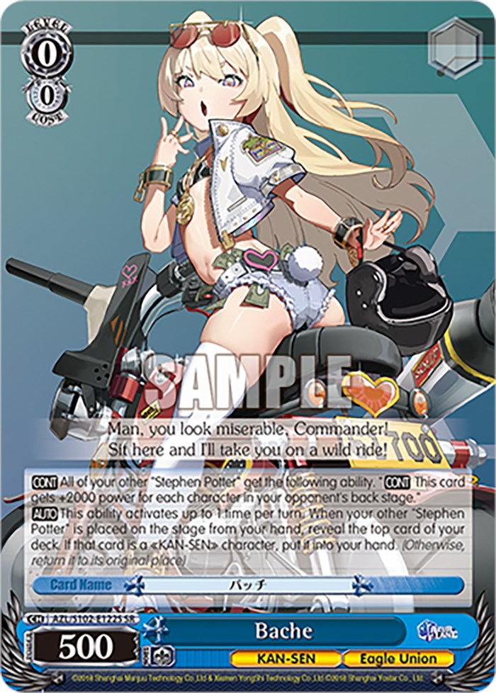 Image of Bache (AZL/S102-E122S SR) [Azur Lane]