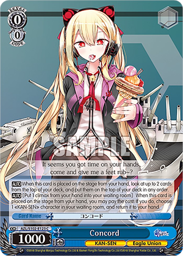 Image of Concord (AZL/S102-E123 C) [Azur Lane]