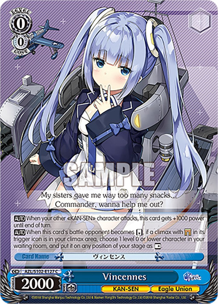 Image of Vincennes (AZL/S102-E127 C) [Azur Lane]