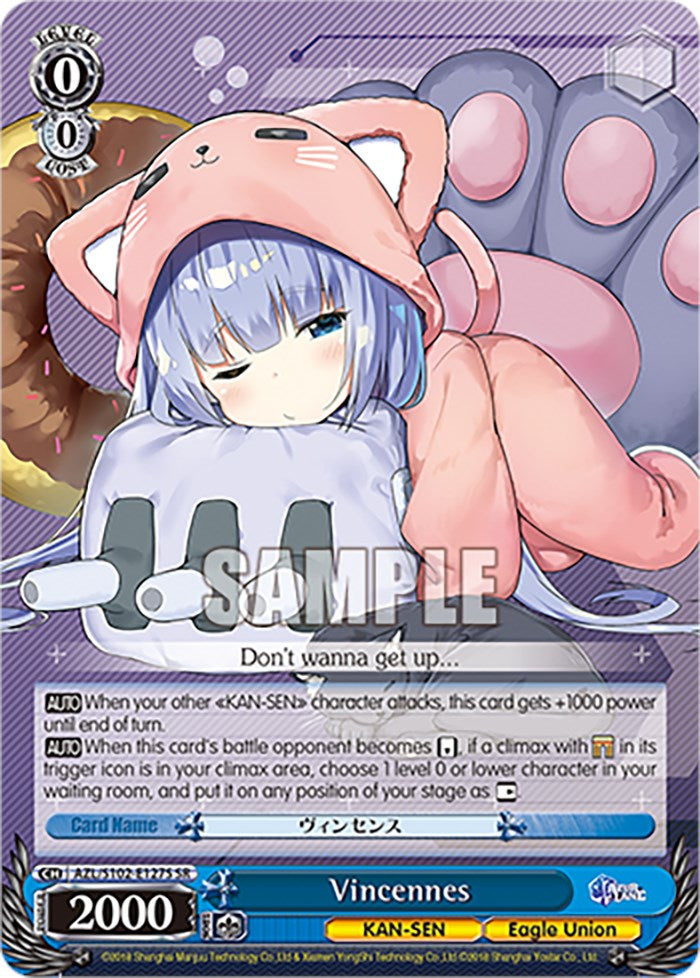 Image of Vincennes (AZL/S102-E127S SR) [Azur Lane]