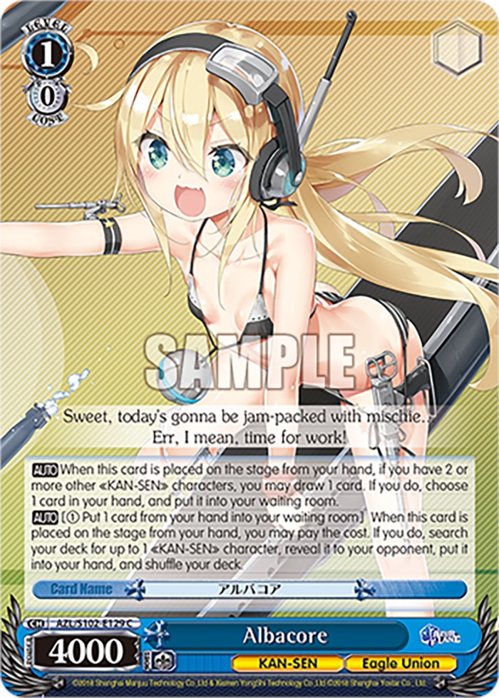 Image of Albacore (AZL/S102-E129 C) [Azur Lane]
