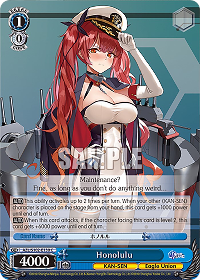 Image of Honolulu (AZL/S102-E130 C) [Azur Lane]