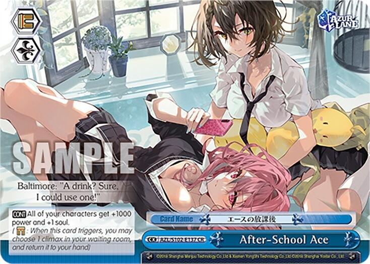 Image of After-School Ace (AZL/S102-E137 CR) [Azur Lane]