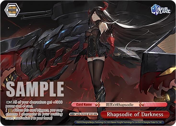 Image of Rhapsodie of Darkness (AZL/S102-E151 PR) [Azur Lane]