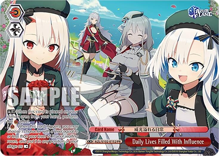 Image of Daily Lives Filled With Influence (AZL/S102-E152 PR) [Azur Lane]