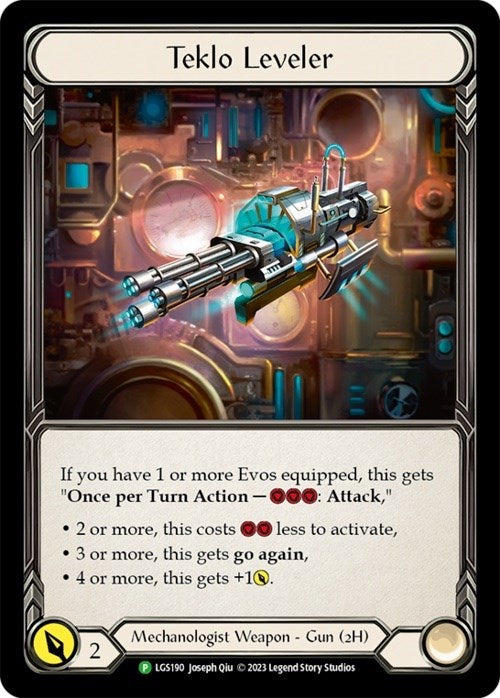 Image of Teklo Leveler [LGS190] (Promo)  Cold Foil