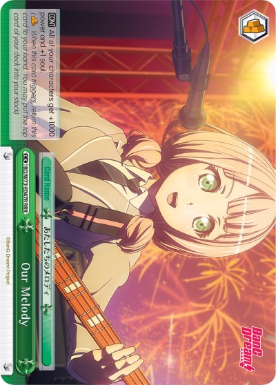 Image of Our Melody (BD/W73-E047R) [BanG Dream! Vol.2]
