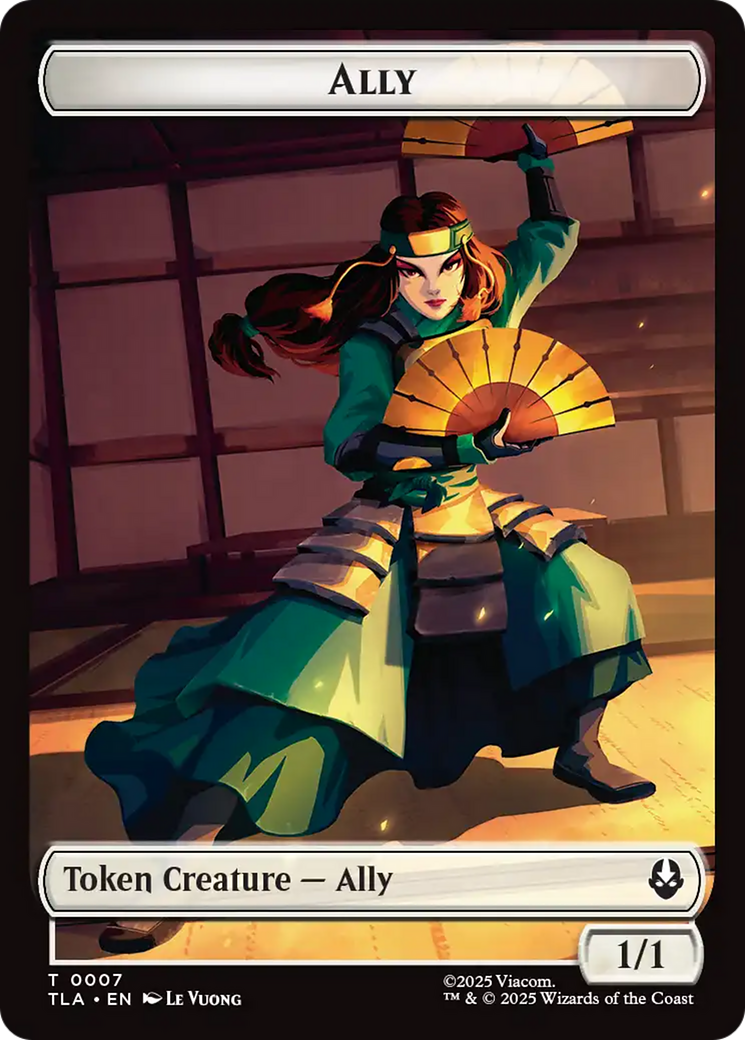 Image of Ally (0007) // Spirit Double-Sided Token [Avatar: The Last Airbender Tokens]