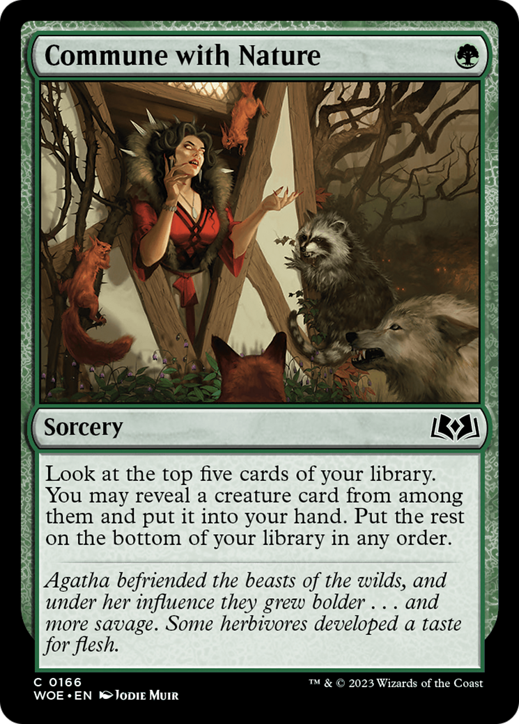 Image of Commune with Nature [Wilds of Eldraine]