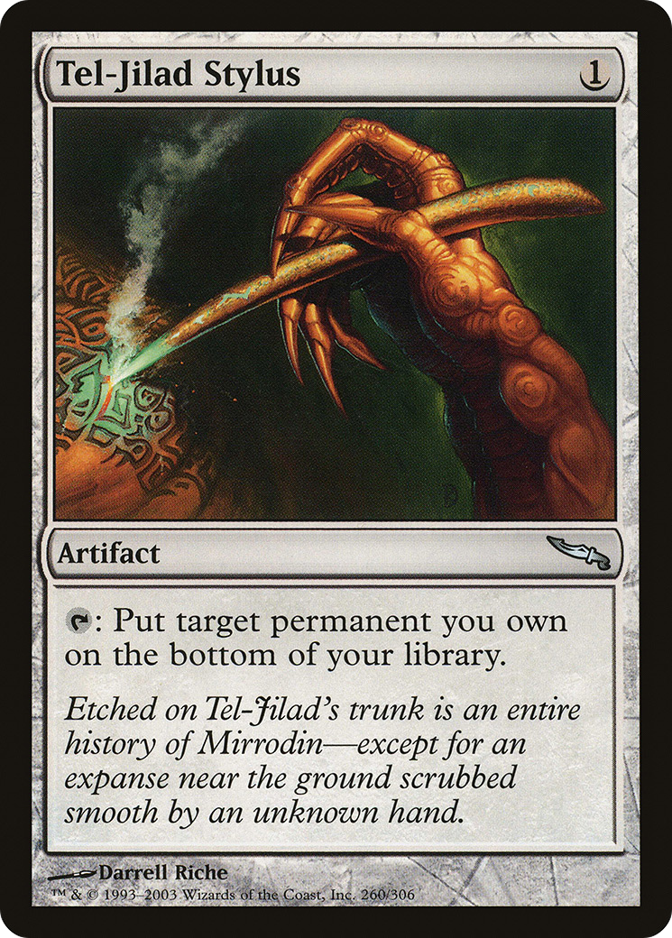 Image of Tel-Jilad Stylus [Mirrodin]