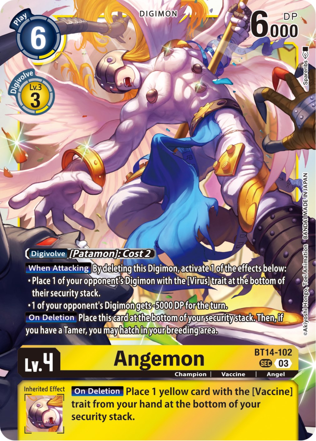 Image of Angemon [BT14-102] [Blast Ace]
